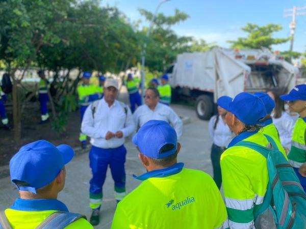 Aqualia avanza en Villa Olímpica con acciones clave en acueducto, alcantarillado y aseo