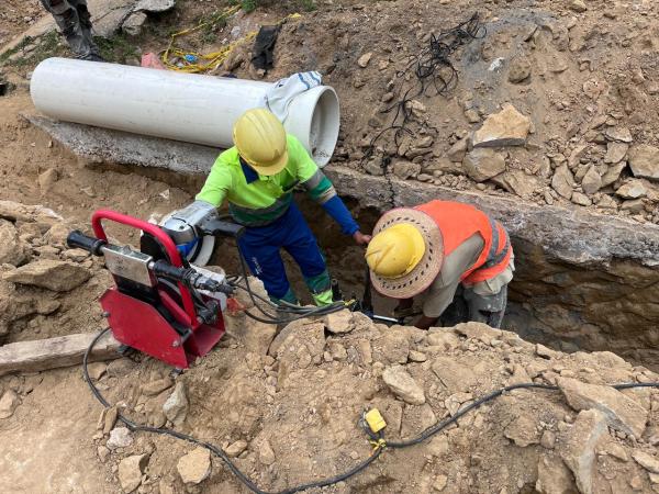 AVANZAN LAS OBRAS DE INFRAESTRUCTURA PARA LA OPTIMIZACIÓN DEL ACUEDUCTO DE SAN ANTERO Y EL PORVENIR