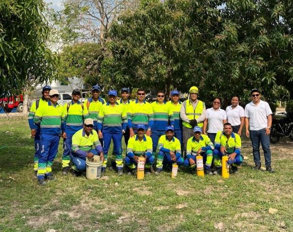 Aqualia Magdalena cuenta con brigada de emergencia certificada