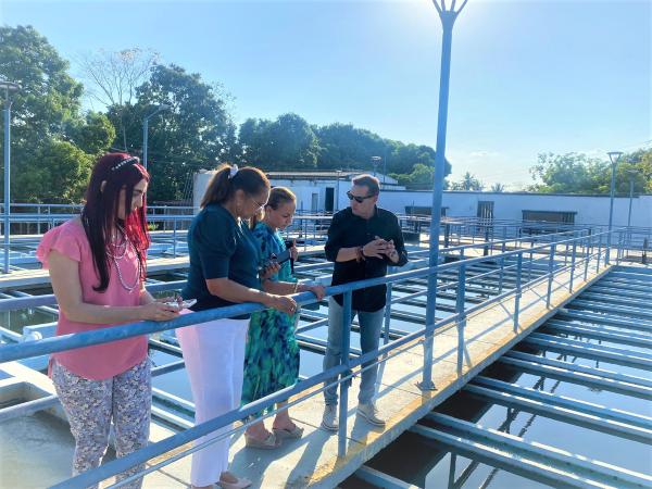 La Alcaldía de Ciénaga de Oro, verifica ejecución de las obras de optimización del sistema de acueducto