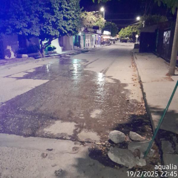 Aqualia Magdalena hace un llamado urgente a los usuarios de Fundación para evitar el desperdicio de agua potable