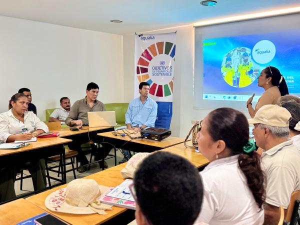 Aqualia lanza en Cereté la Escuela del Agua para líderes comunales de Córdoba