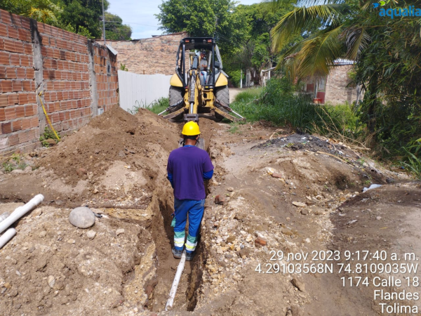 Suspensión temporal del servicio y baja presión en el sector la Capilla del municipio de Flandes