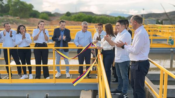 AQUALIA INAUGURA AMPLIACIÓN DE LA PLANTA POTABILIZADORA DE VILLA DEL ROSARIO