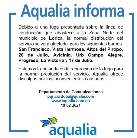 Suspensión por fuga  Lorica
