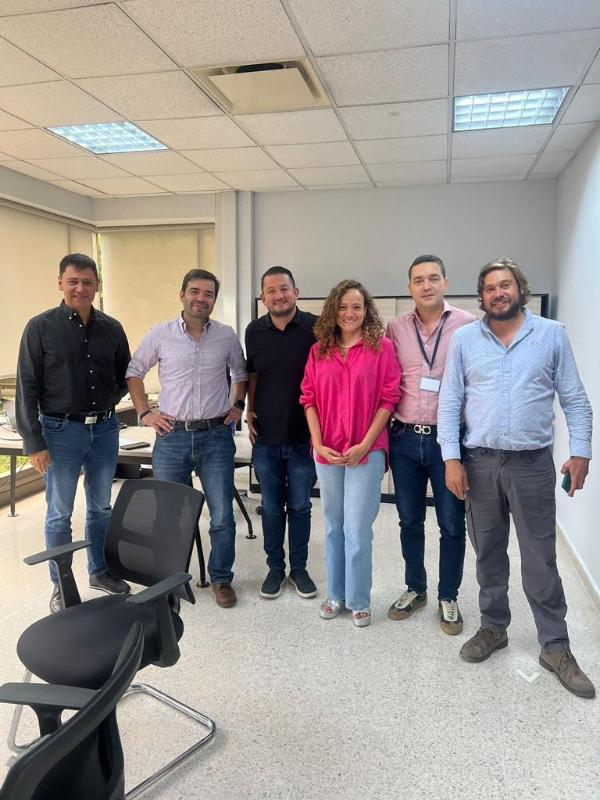Aqualia Ruitoque se reúne con el Acueducto Metropolitano de Bucaramanga y Camacol Santander