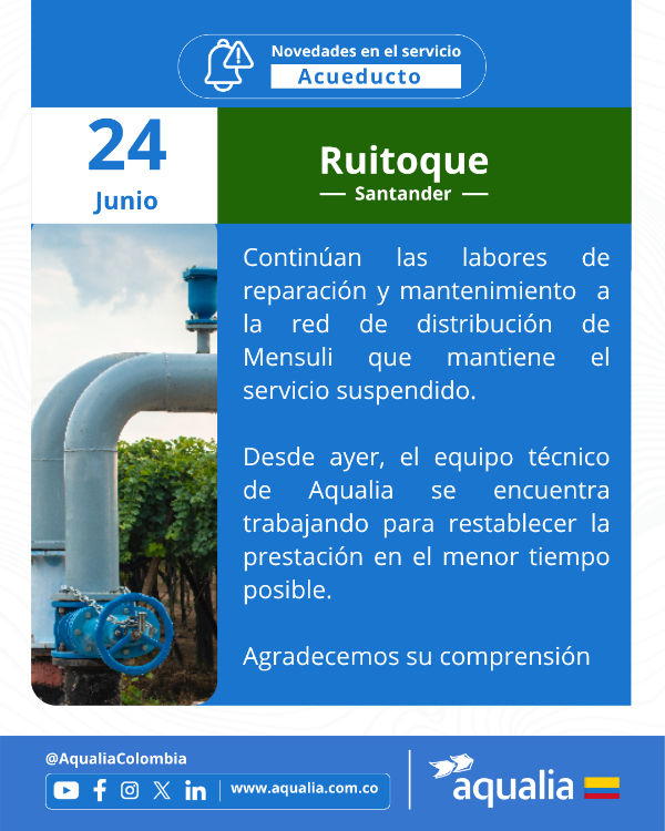 Continua suspendido el servicio en Mensuli