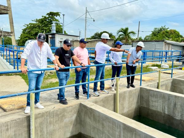 Avanzan las obras de Aqualia para optimizar el acueducto regional Lorica - Bajo Sinú
