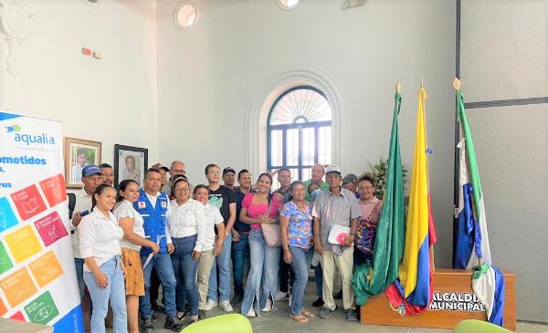 Aqualia lleva a cabo jornadas de formación a lideres comunitarios en los municipios de Ciénaga de Oro y San Carlos