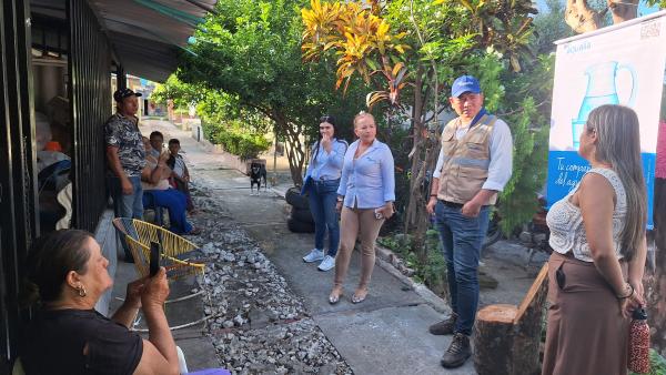 Aqualia presenta proyecto de optimización de red de alcantarillado para el barrio San Germán, ciudadela el Palmar en el municipio de Flandes, Tolima