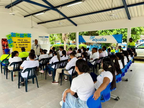 Aqualia promueve la cultura de la prevención entre sus empleados con la Safety Week en Colombia