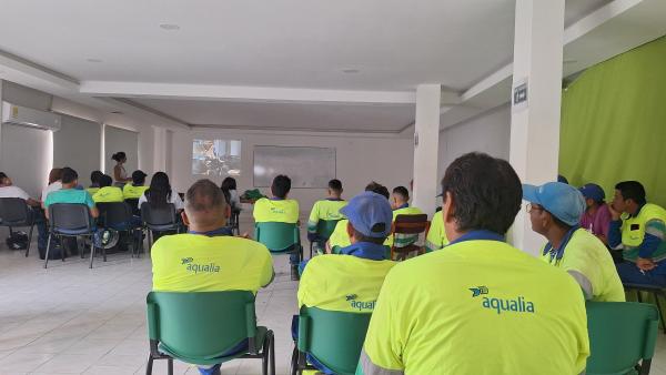 Aqualia refuerza la capacitación de sus empleados