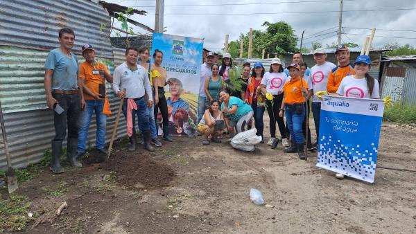 Aqualia conmemora el Día de la Tierra en el municipio de Flandes