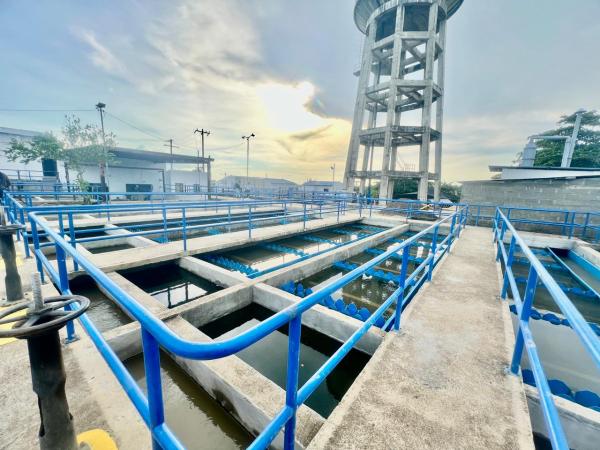 Lorica registra avance del 50% en la optimización del sistema de tratamiento de agua potable