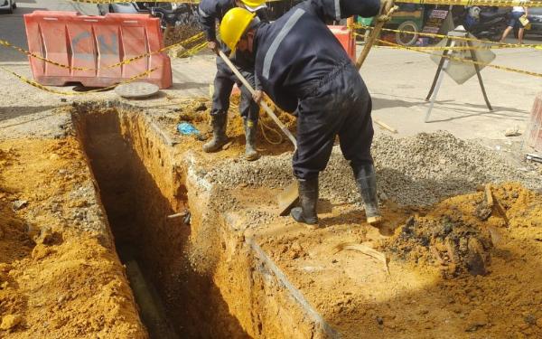 Aqualia da paso a la obra de reposición redes de alcantarillado sanitario en la carrera 9ª entre calles 5ª – 7ª barrio Gramalote en el municipio de Villa del Rosario.