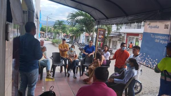 Aqualia inicia proyecto de inversión en el barrio Gramalote del Municipio de Villa del Rosario