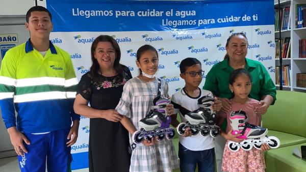 Aqualia premia a los ganadores y finalistas del concurso digital Infantil de dibujo en Córdoba