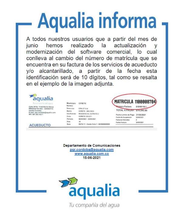 Aqualia  actualiza y moderniza el software comercial.