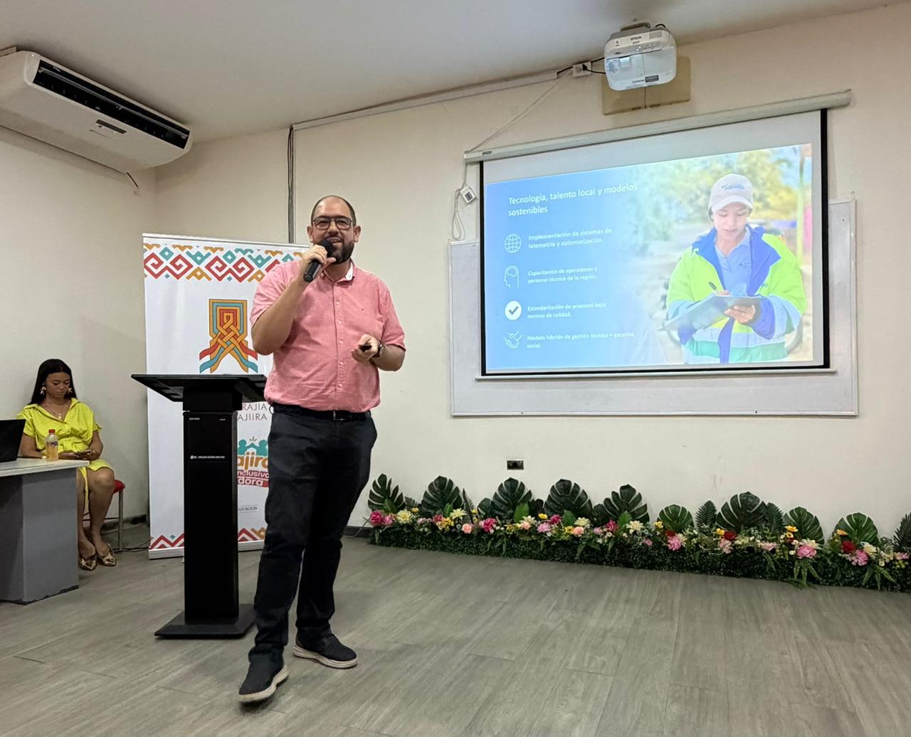 Manuel Olivella, gerente de Aqualia Riohacha